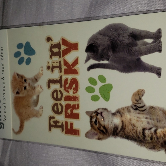 Feelin Frisky Glitter Rub-Ons - Picture 3 of 8